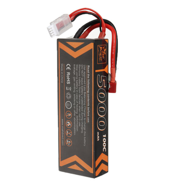 ZOP Power 11.1V 5000mAh 45C 3S LiPo Battery T Deans Plug for FPV Racing Drone - Image 6