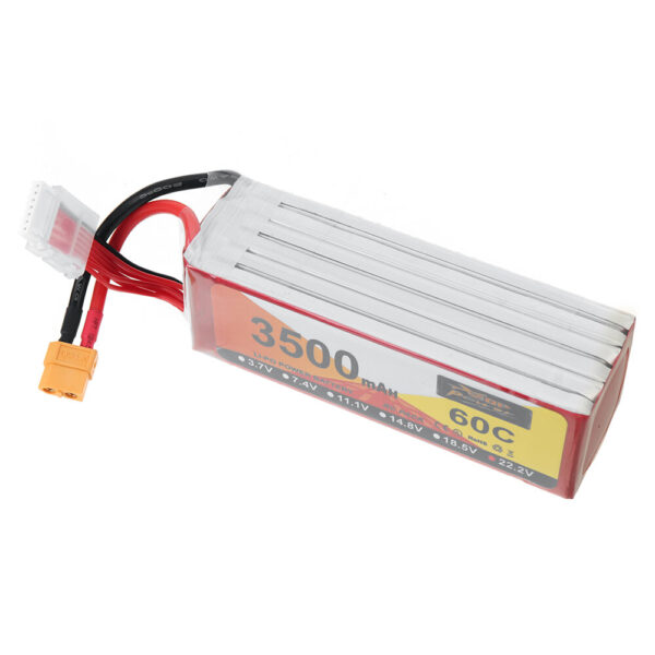 ZOP POWER 22.2V 3500mAh 60C 6S LiPo Battery XT30 Plug for RC Drone - Image 2