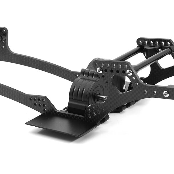 Carbon Fiber LCG Chassis Kit Frame Rails for 1/10 RC Crawler SCX10 III Capra TRX4 Portal Axle Cheater Rigs Built RC Car Parts - Image 3