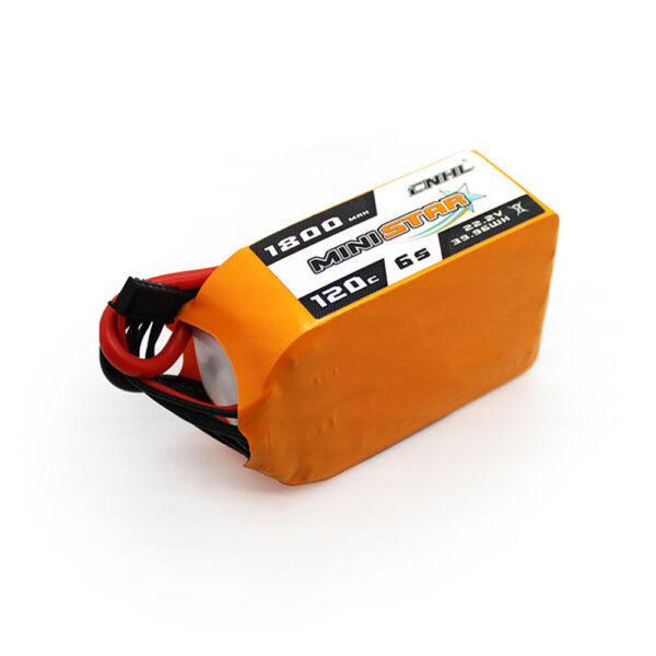 CNHL MiniStar 22.2V 1800mAh 120C 6S LiPo Battery XT60 Plug for RC Drone FPV Racing - Image 2