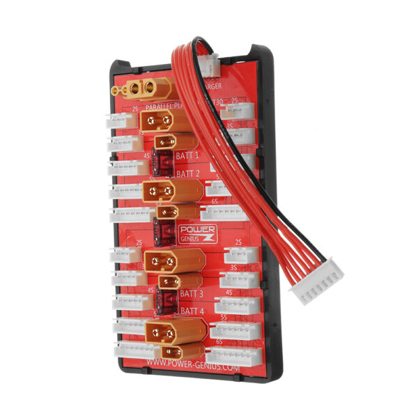 2 IN 1 PG Parallel Charging Board XT30 XT60 Plug Supports 4 Packs 2-8S Lipo Battery - Image 3