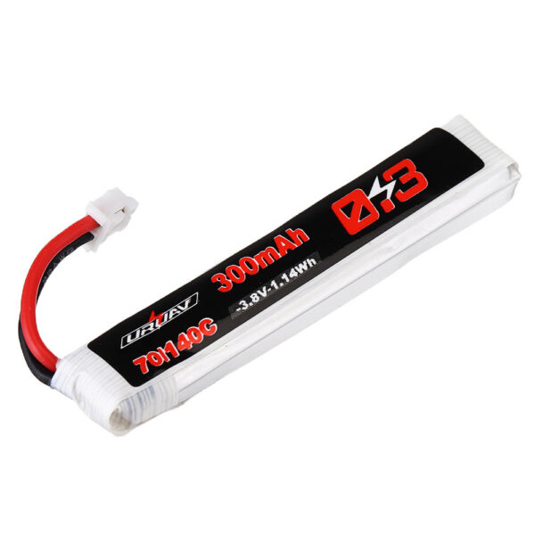 10Pcs URUAV 3.8V 300mAh 70C/140C 1S Lipo Battery PH2.0 Plug for Eachine TRASHCAN Snapper6 7 Mobula7 - Image 5