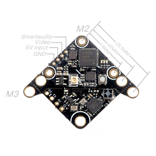 Happymodel ELRS Fyujon V2.0 2IN1 AIO module Built-in ELRS 2.4GHz EP Receiver and 5.8G 48CH OpenVTX  for Toothpick Cinewhoop FPV Racing Drone - Image 5