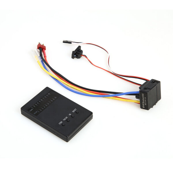 New 1/10 1/8 WP Crawler Brush Brushed 80A Electronic Speed Controller Waterproof ESC With Program Card - Image 2