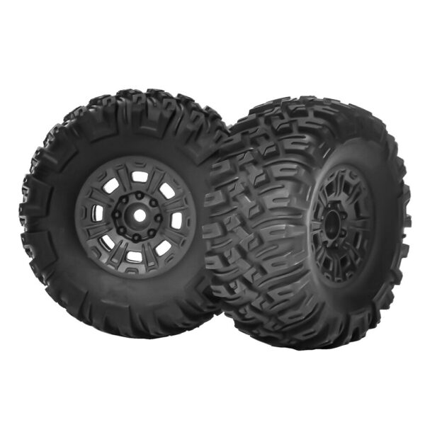 1/10 RC Car Upgraded Monster Rock Crawler Climbing Truck Tires Wheel Rims Wltoys MJX SCY Off-Road Vehicles Models Parts Accessories - Image 1