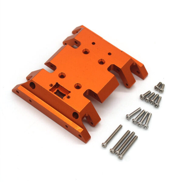 Upgraded Metal Gearbox Base Bottom Plated Board for MN128 MN86S G500 1/12 RC Car Vehicles Models Spare Accessories - Image 2