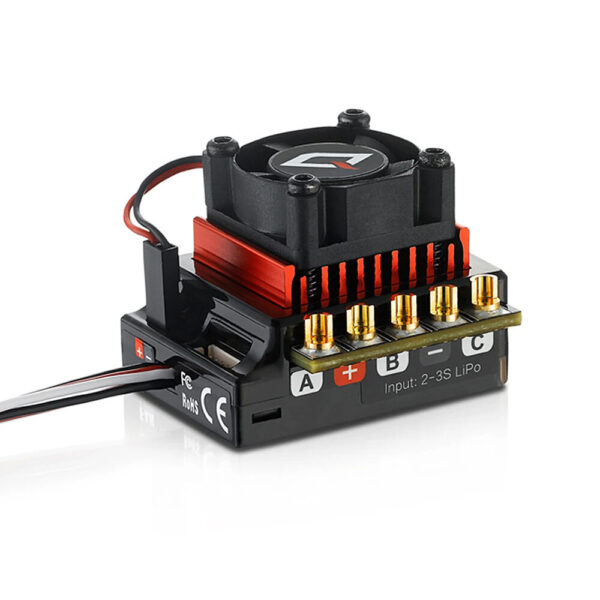 Hobbywing Sensored Brushless 10BL120 G2 ESC+Rocket 540 V3 Motor Combo for 1/10 Drift RC Car Parts - Image 4