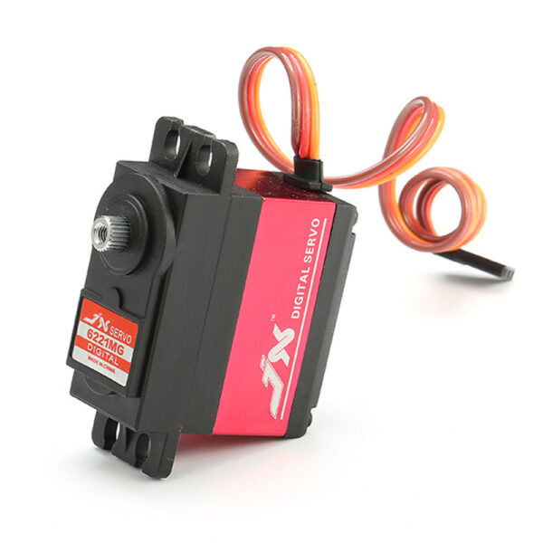 JX PDI-6221MG 20KG Large Torque Digital Standard Servo 180 Degree 2pcs - Image 5