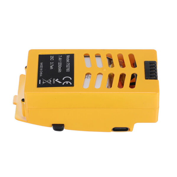 YXZNRC F06 2.4G 6CH RC Helicopter Spare Parts 7.4V 1200mAh Battery - Image 5