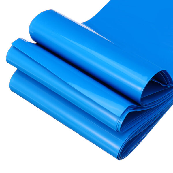 110mmX10m PVC Transparent/Black/Blue Color Heat Shrink Tube for 5-6S Lipo Battery - Image 5