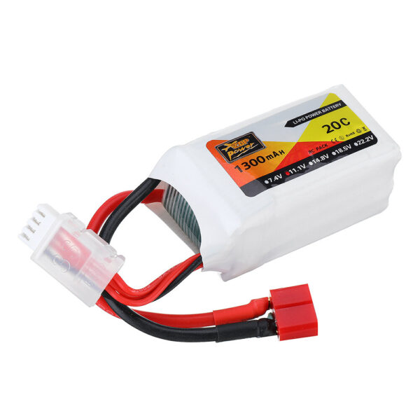 ZOP Power 11.1V 1300MAH 20C 3S Lipo Battery T Plug for RC Car - Image 7