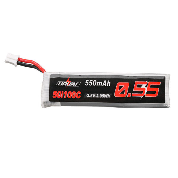 10Pcs URUAV 3.8V 550mAh 50/100C 1S HV 4.35V PH2.0 Lipo Battery for Emax Tinyhawk Kingkong/LDARC TINY - Image 3