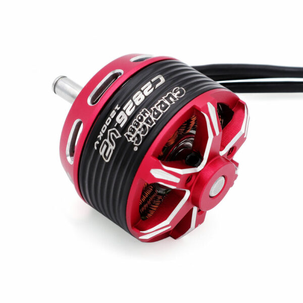 SURPASS-HOBBY C28 Series V2 C2826 1000KV/ 1200KV/ 1350KV/ 1900KV Outrunner Brushless Motor 2-3S for RC Airplane - Image 5