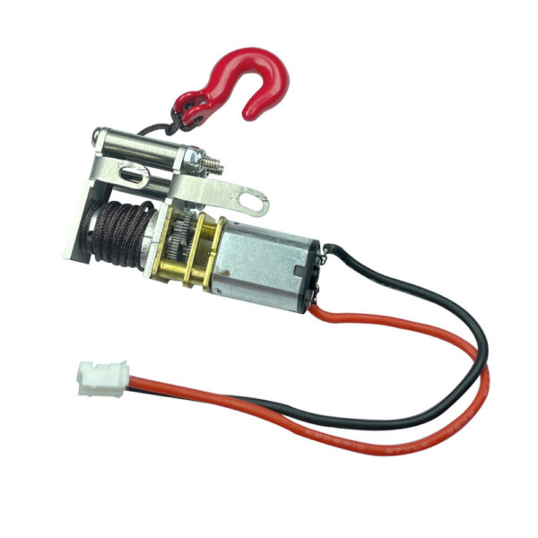 LDR/C LDP06 1/12 Unimog 435 RC Car Upgraded Metal Winch Set LP0006 LP0007 Vehicles Models Spare Parts - Image 5