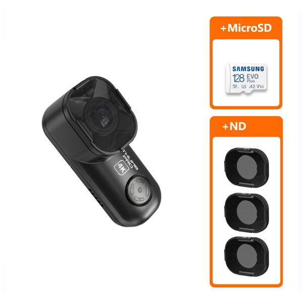 New Version RunCam Thumb Pro Wider Angle FOV 155 Degree 4K@30fps 12MP Built-in Gyro Support 256G SD Weighs Only 16g Mini CAM for RC Drone CineWhoops - Image 5