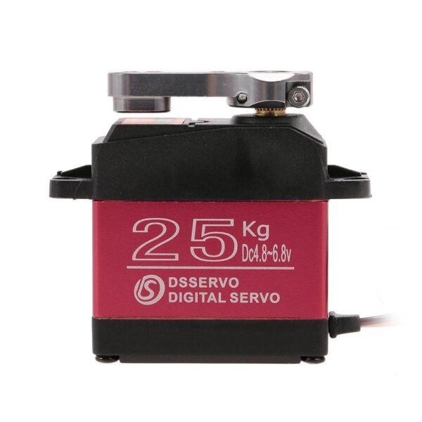 4pcs DSSERVO DS3225 25KG 180 Degree Metal Gear High Torque Waterproof Digital Servo For RC Airplane Robot - Image 1