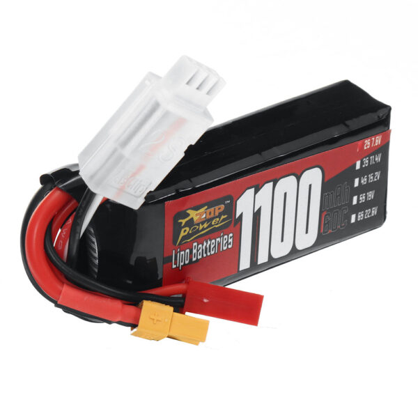 ZOP Power 2S 7.6V 1100mAh 60C 8.36Wh LiPo Battery XT30 Plug for RC Car - Image 4