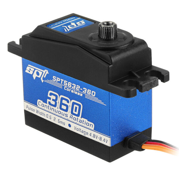 SPT Servo SPT5632-360 Coreless Digital Servo Metal Gear Lager Torque Linear Change For RC Robot - Image 2