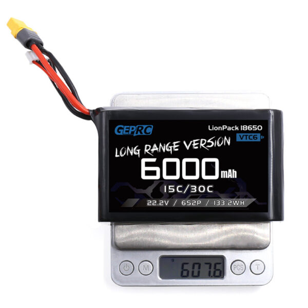 GEPRC VTC6 18650 4S 14.8V 3000mAh 4S1P XT60 XT30 / 6S 22.2V 3000mAh 6000mAh 6S1P 6S2P XT60 LionPack Battery for Crocodile Baby 4 Crocodile7 Long Range / Eachine  Novice-IV FPV Racing Drone - Image 8