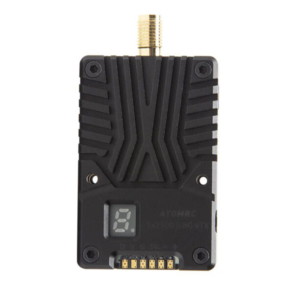 SKYZONE ATOMRC TX2500 5.8GHz 800mW/1600mW/2500mW VTX FPV Transmitter with 5.8G Antenna for RC Drone Long Range - Image 1