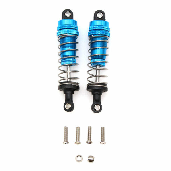 2pcs Front Rear Metal Shock Absorber For Wltoys 144001 RC Car Parts - Image 2