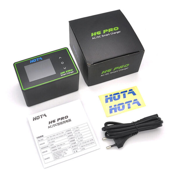 HOTA H6 Pro DUO AC 200W DC 700W 26A Battery Balance Charger for 1-6S Lipo Battery - Image 6