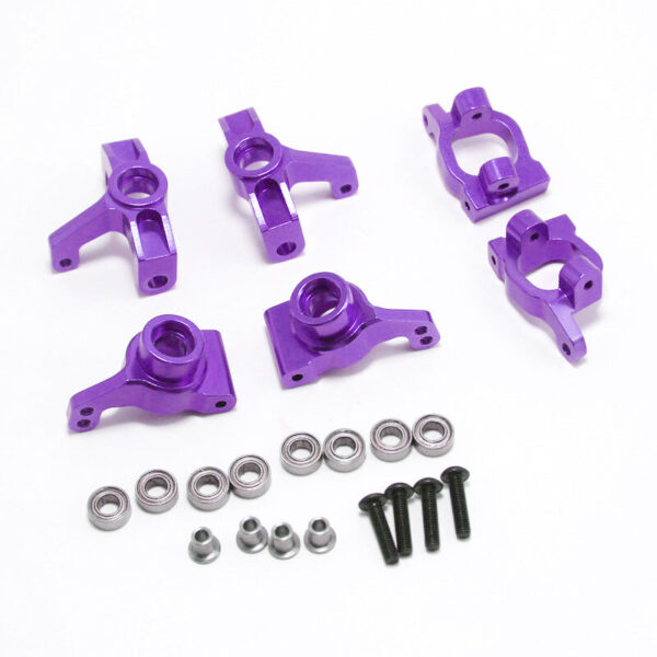 1/14 Metal Upgrade Steering Seat Rear Wheel Seat C Seat For Wltoys 144001 RC Car Parts - Image 4