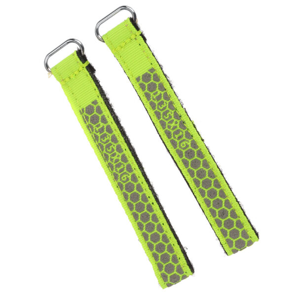 2Pcs LDARC 13.5X160mm Metal Buckle Battery Strap Green Color for Lipo Battery - Image 1