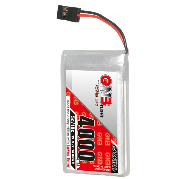 GAONENG 3.7V 4000mAh 5C 1S LiPo Battery JR Plug for Sanwa M17 Transmitter Receiver - Image 2