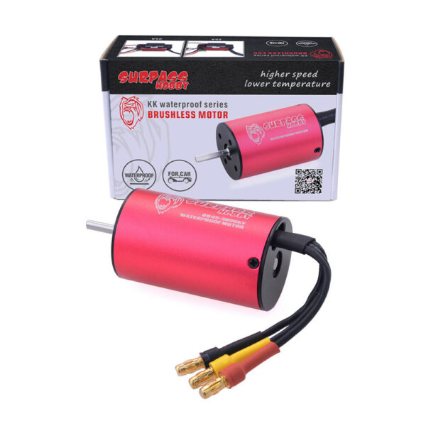 Surpass Hobby 2845 KK Series 2-3S Brushless Waterproof Motor 5900/5000/4400/3800/3100/2800KV for 1/12 Rc Car - Image 8