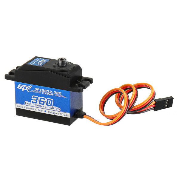 SPT Servo SPT5632-360 Coreless Digital Servo Metal Gear Lager Torque Linear Change For RC Robot - Image 5