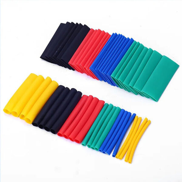 530pcs Heat Shrink Tubing Insulation Shrinkable Tube Assortment Electronic Polyolefin Ratio 2:1 Wrap Wire Cable Sleeve Tubes Kit - Image 1