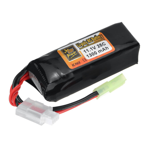 ZOP Power 3S 11.1V 1300mAh 25C LiPo Battery T Plug for RC Car FPV Racing Drone Airplane Helicopter - Image 1