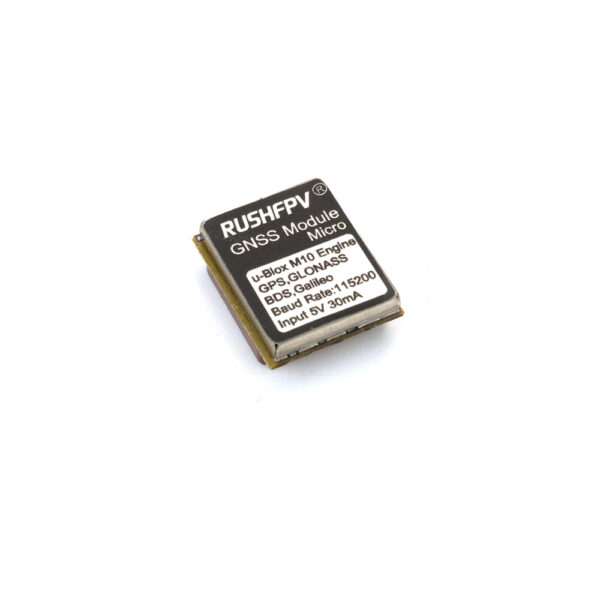 RUSHFPV GNSS Micro M10 GPS Module 10HZ Rate Built-in Ceramic Antenna for RC FPV Freestyle Drone DIY Parts - Image 1