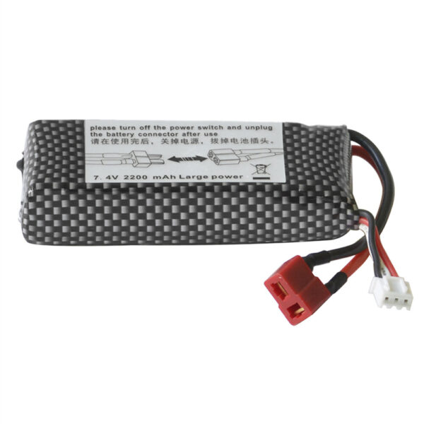 XLF X03A X04A MAX X05A F11A 1/10 RC Car Spare 7.4V 2200mAh 30C 2S T Plug Lipo Battery Brushless Vehicles Model Parts - Image 1