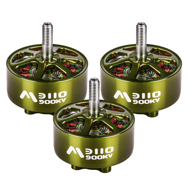 1/4PCS FLASHHOBBY M3110 3110 900KV 3-6S High Speed Brushless Motor for Chimera CX10 ECO DIY 9-10 Inch Long Range RC Drone FPV Racing - Image 5