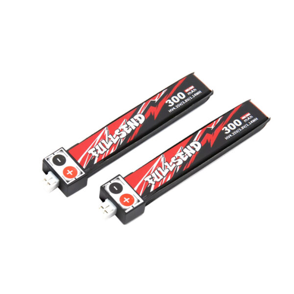 5 PCS iFlight FULLSEND 1S HV 4.35V 300mAh 40C Lipo Battery JST PH2.0 for A65 Tiny Whoop RC FPV Racing Drone - Image 1