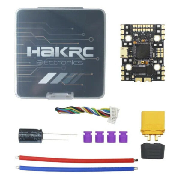 20*20mm HAKRC F7220 40A 2-6S Flight Controller AIO BL_32 w/ 5V/3A 10V 2.5A BEC for FPV Racing RC Drone - Image 4