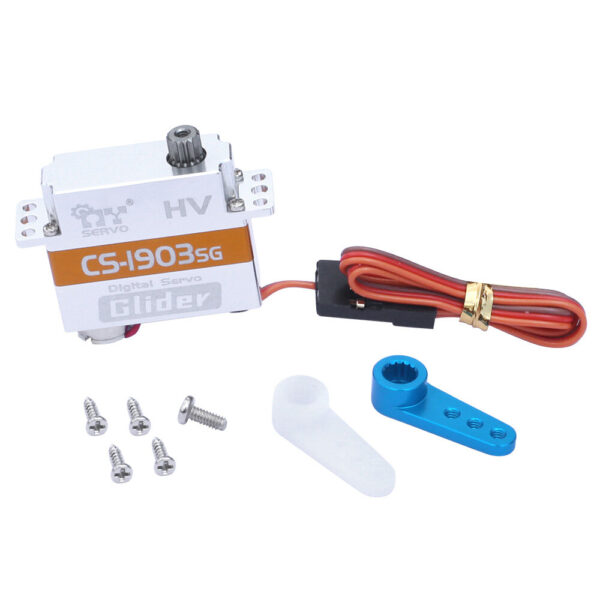 CS-1903SG 3KG Full-Metal Hollow-Cup Mini Servo RC Car Model Aircraft Model Drone Servo - Image 5