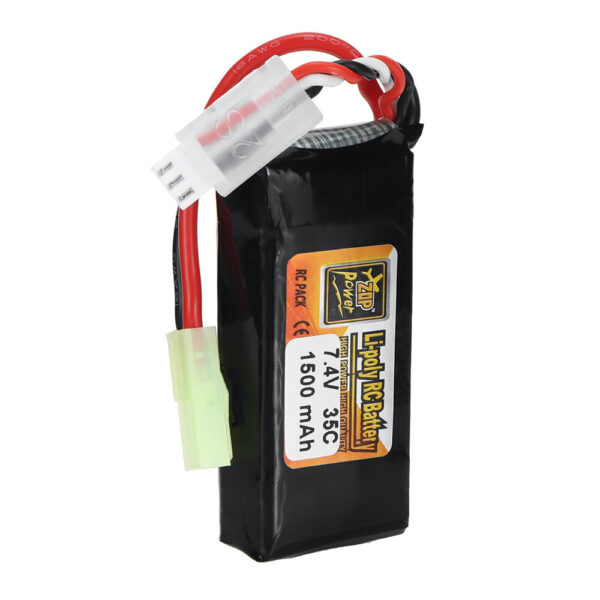 ZOP Power 2S 7.4V 1500mAh 35C LiPo Battery T Plug for RC Car Airplane Helicopter FPV Racing Drone - Image 3