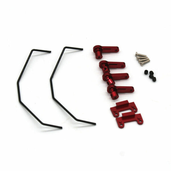 1/14 Metal Upgraded Anti Roll Bar Set For Wltoys 144001 144002 124016 124017 124018 124019 LC Vehicle Model Parts - Image 3