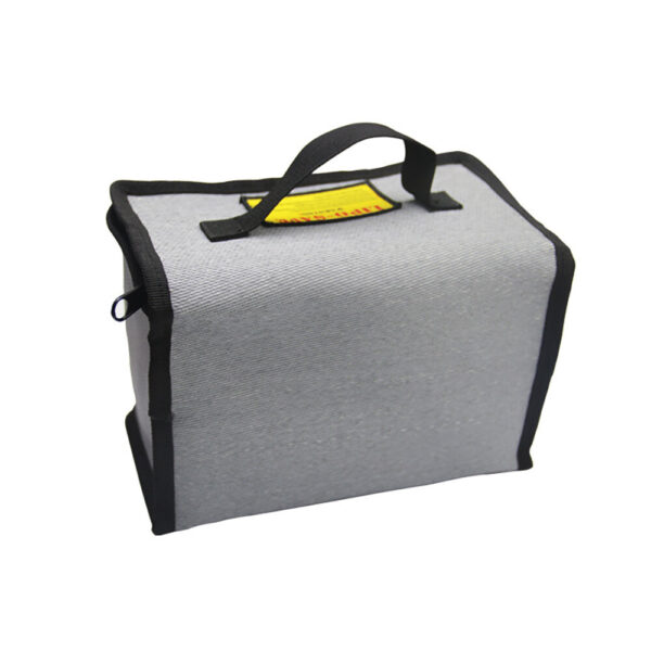 LiPo Battery Portable Explosion Proof Safety Bag With Zipper 215x155x115mm - Image 2