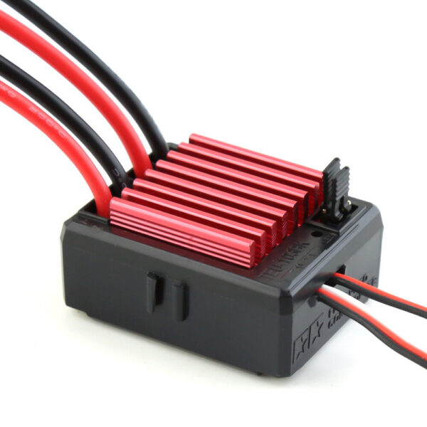 Waterproof Brushed ESC 60A/80A for 103BK 108BK RC Climbing Car and Boat Model ESC Tamiya Plug - Image 5