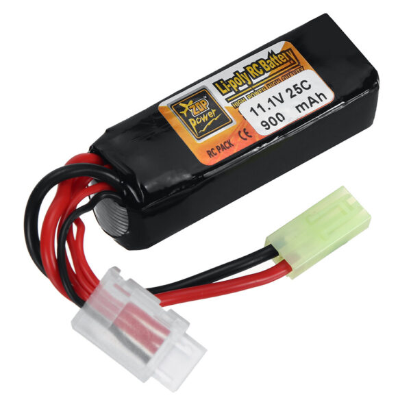 ZOP Power 3S 11.1V 900mAh 25C LiPo Battery T Plug for RC Car Helicopter Airplane FPV Racing Drone - Image 1