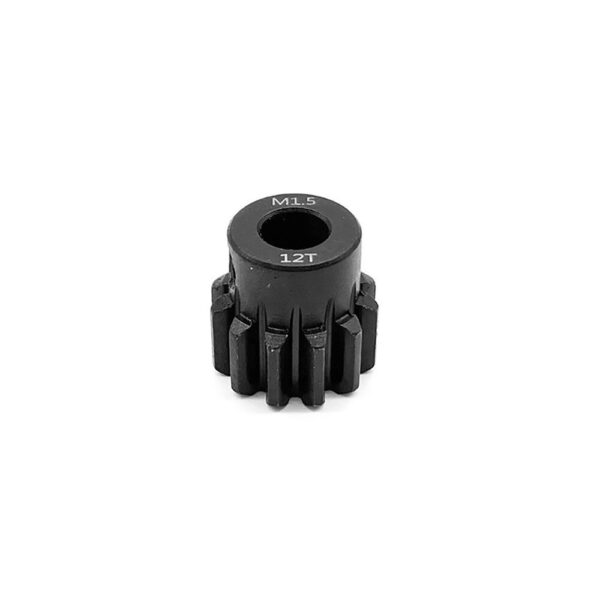 M1.5 8mm RC Car Motor Gear Black Hardened Steel Metal Pinion for 1/5 1/6 XMAXX LOSI ARRMA HW 56113 7012 RC Model Car Parts - Image 3