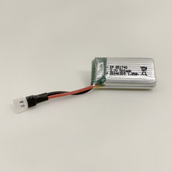 3.7V 500mAh LiPo Battery Spare Parts for QIDI-560 Maule M7 510mm Wingspan RC Airplane - Image 1