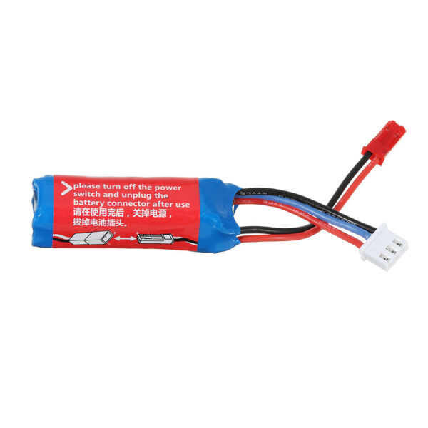 Wltoys 284161 284010 284131 K989-60 Original 7.4v 400mAh 20C 2S JST Plug Li-ion Battery for K969 K989 1/28 RC Car - Image 1