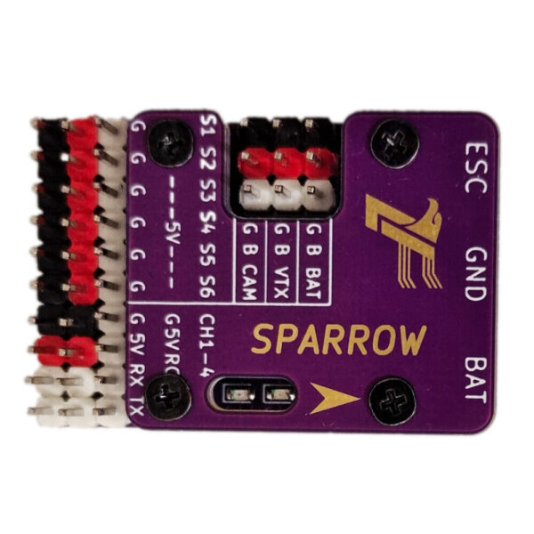 Lefei Sparrow 2-OSD Flight Controller Gyro Stabilization Return Home Support SBUS PPM PWM IBUS CRSF For RC Airplane - Image 4