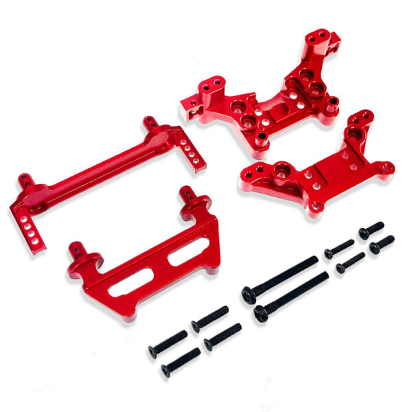 Metal Upgrade Accessories Car Body Pillars Shock Tower For MJX Hyper Go 1/16 16208 16209 16210 H16 H16BM RC Car Parts - Image 4