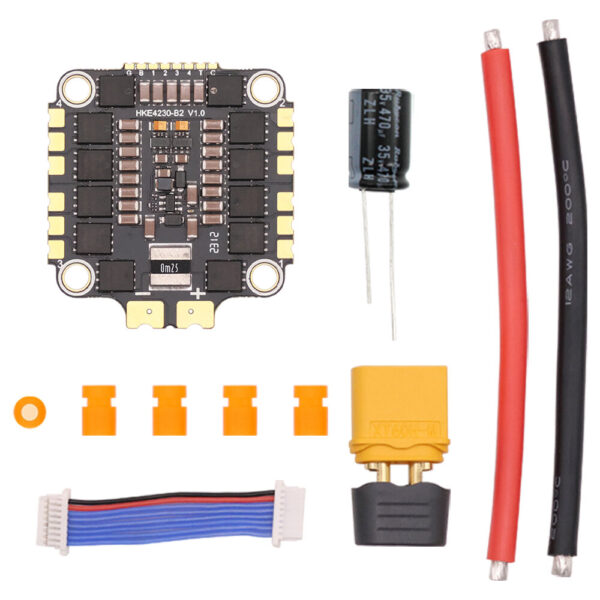 30.5x30.5mm HAKRC 65A 2-8S BLHeli_32 4in1 Brushless ESC for RC Drone FPV Racing - Image 2